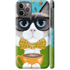 Чохол на iPhone 11 Pro Cat Coffee 4053m-1788