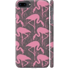 Чохол на iPhone 7 Plus Vintage-Flamingos 4171m-337