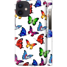 Чохол на iPhone 12 Mini Барвисті метелики 4761c-2071