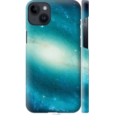 Чохол на iPhone 14 Plus Блакитна галактика 177m-2645