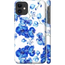 Чохол на iPhone 11 Блакитні орхідеї 4406m-1722