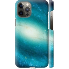 Чохол на iPhone 12 Pro Max Блакитна галактика 177m-2054