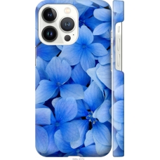 Чохол на iPhone 13 Pro Сині квіти 526m-2372
