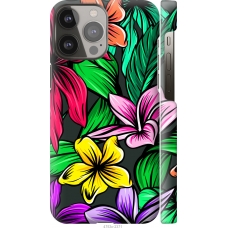 Чохол на iPhone 13 Pro Max Тропічні квіти 1 4753m-2371