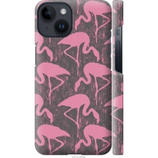 Чохол на iPhone 14 Vintage-Flamingos 4171m-2648