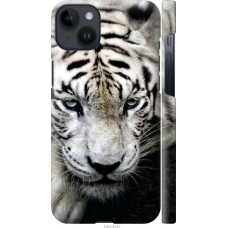 Чохол на iPhone 14 Plus Сумний білий тигр 106m-2645