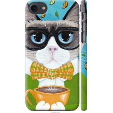Чохол на iPhone 7 Cat Coffee 4053m-336