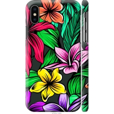 Чохол на iPhone XS Тропічні квіти 1 4753m-1583