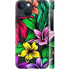 Чохол на iPhone 13 Mini Тропічні квіти 1 4753m-2373