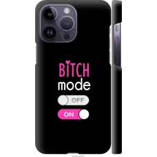 Чохол на iPhone 14 Pro Max Bitch mode 4548m-2667