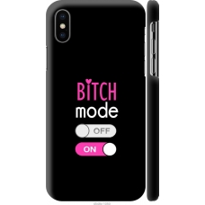 Чохол на iPhone X Bitch mode 4548m-1050