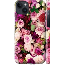 Чохол на iPhone 14 Plus Троянди і півонії 2875m-2645