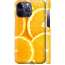 Чохол на iPhone 14 Pro Max Часточки апельсину 3181m-2667