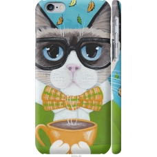 Чохол на iPhone 6 Cat Coffee 4053m-45
