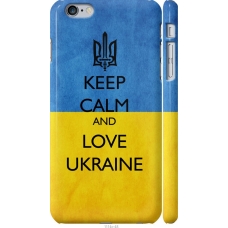 Чохол на iPhone 6 Plus Keep calm and love Ukraine v2 1114m-48