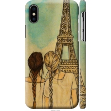 Чохол на iPhone X Дівчата в Парижі 3980m-1050
