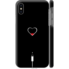 Чохол на iPhone X Підзарядка серця 4274m-1050