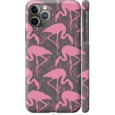 Чохол на iPhone 11 Pro Max Vintage-Flamingos 4171c-1723