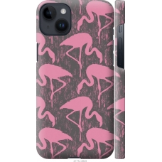 Чохол на iPhone 14 Plus Vintage-Flamingos 4171m-2645