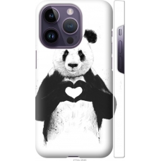 Чохол на iPhone 14 Pro All you need is love 2732m-2646