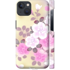 Чохол на iPhone 13 Японські квіти 2240m-2374