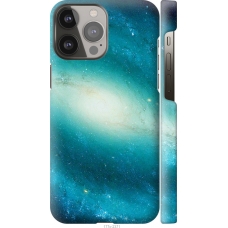 Чохол на iPhone 13 Pro Max Блакитна галактика 177m-2371