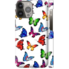 Чохол на iPhone 13 Pro Max Барвисті метелики 4761m-2371