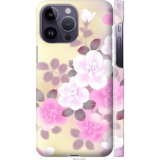 Чохол на iPhone 14 Pro Max Японські квіти 2240m-2667