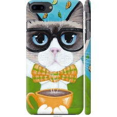 Чохол на iPhone 8 Plus Cat Coffee 4053m-1032