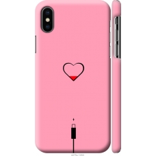 Чохол на iPhone X Підзарядка серця1 4275m-1050