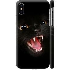 Чохол на iPhone X Чорна кішка 932m-1050