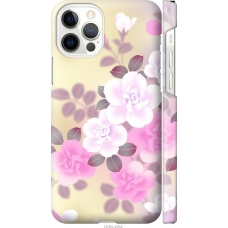 Чохол на iPhone 12 Pro Японські квіти 2240m-2052