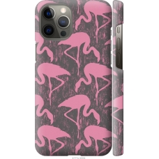 Чохол на iPhone 12 Pro Max Vintage-Flamingos 4171m-2054