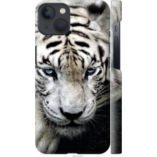 Чохол на iPhone 13 Сумний білий тигр 106m-2374