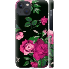 Чохол на iPhone 13 Троянди на чорному фоні 2239m-2374