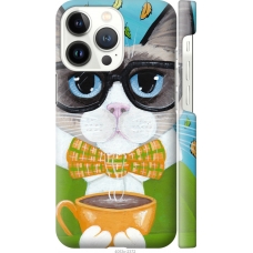 Чохол на iPhone 13 Pro Cat Coffee 4053m-2372