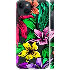 Чохол на iPhone 14 Plus Тропічні квіти 1 4753m-2645