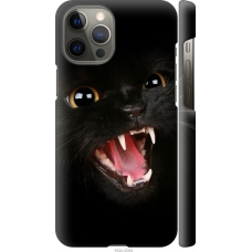 Чохол на iPhone 12 Pro Max Чорна кішка 932m-2054