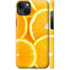 Чохол на iPhone 14 Plus Часточки апельсину 3181m-2645