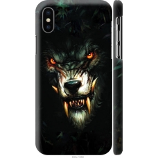 Чохол на iPhone X Диявольський вовк 833m-1050