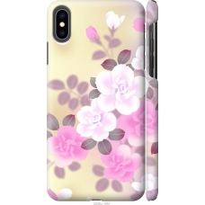 Чохол на iPhone XS Max Японські квіти 2240m-1557