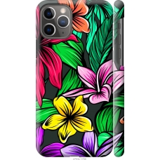 Чохол на iPhone 11 Pro Тропічні квіти 1 4753m-1788