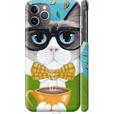 Чохол на iPhone 11 Pro Max Cat Coffee 4053c-1723