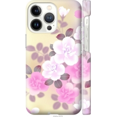 Чохол на iPhone 13 Pro Японські квіти 2240m-2372