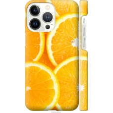 Чохол на iPhone 13 Pro Часточки апельсину 3181m-2372