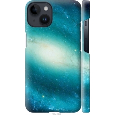 Чохол на iPhone 14 Блакитна галактика 177m-2648