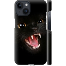 Чохол на iPhone 14 Чорна кішка 932m-2648