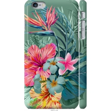 Чохол на iPhone 6s Plus Тропічні квіти v1 4667m-91