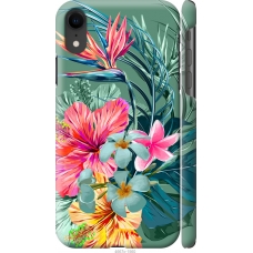Чохол на iPhone XR Тропічні квіти v1 4667m-1560