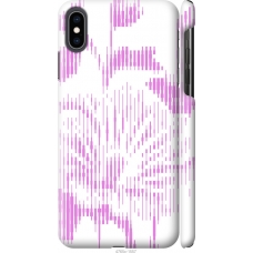 Чохол на iPhone XS Max Рожевий бутон. Квітка. Pink Flower Bloom 4765m-1557